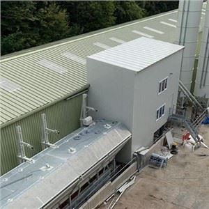 Betoncentrale voor droge menging